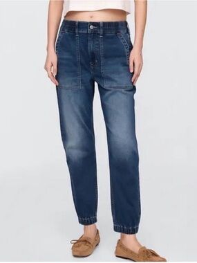Gap Denim Knit Like Jogger Jeans Women’s Medium